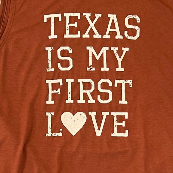 NWT Altar'd State University of Texas "Texas is my First Love" Tank Top - Picture 5 of 9